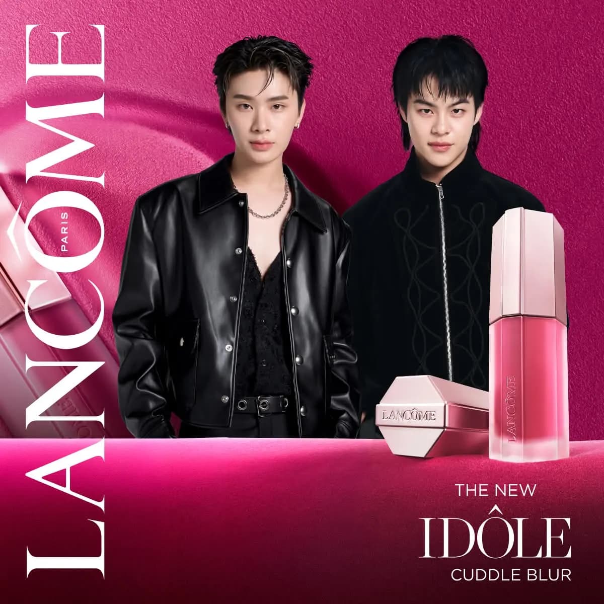 LANCÔME LIVE : THE NEW LIP IDÔLE CUDDLE BLUR
