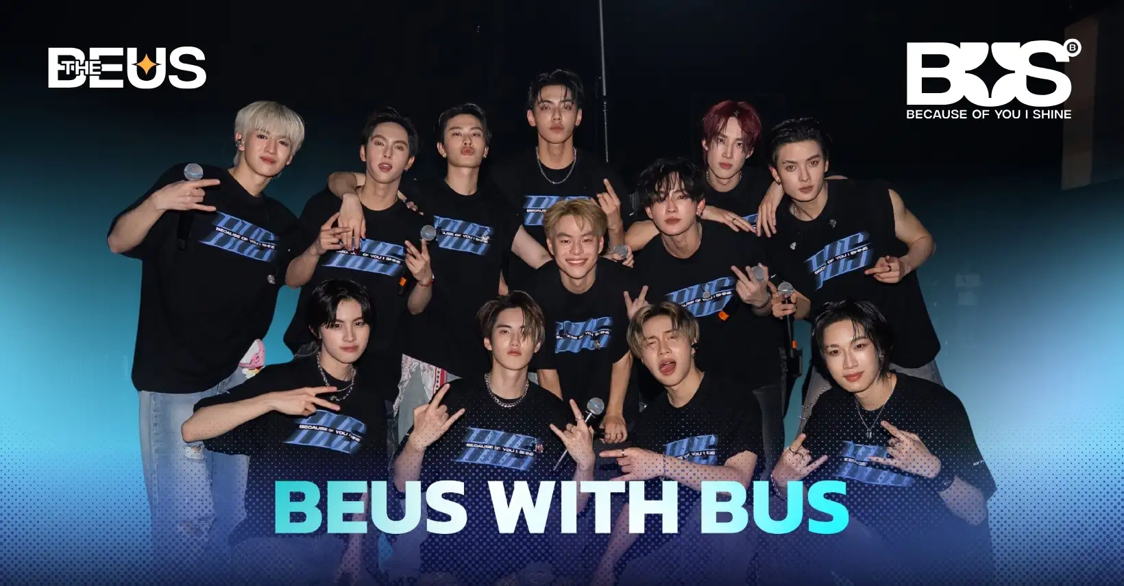 BUS 'Because of You, I Shine – Japanese Version' Lyric - The BEUS